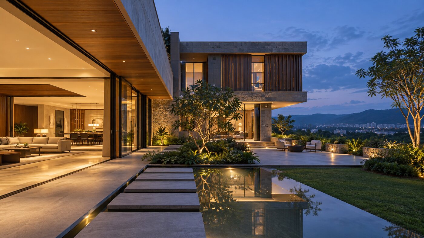 Luxury Real Estate editorial cover